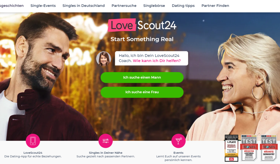 LoveScout24 Rezension 2025 | Lohnt es sich oder nicht?